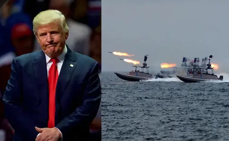 Iran says hit US military ships after US forces in Hormuz