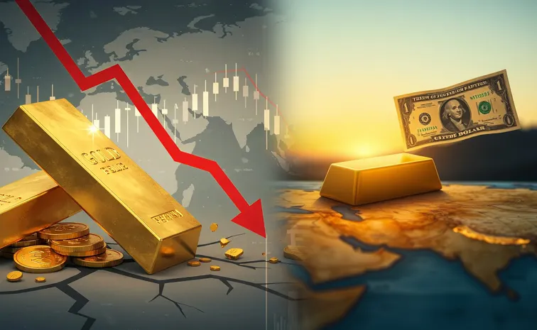 Why Gold Prices Fell Today and Strong Dollar and Global Tensions at Play1