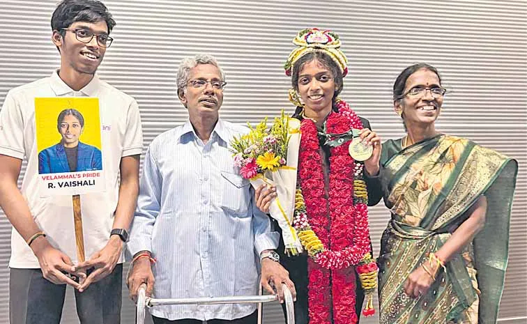 Vaishali reacts on Womens World Chess Championship