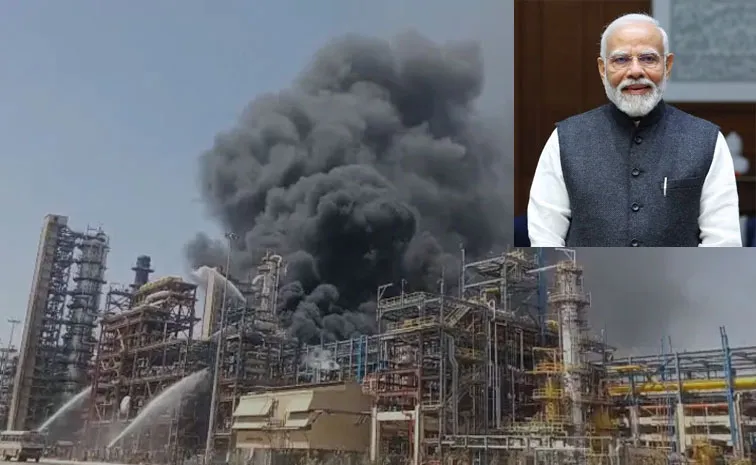 PM Modi Rajasthan Refinery Event Postponed After Fire Incident