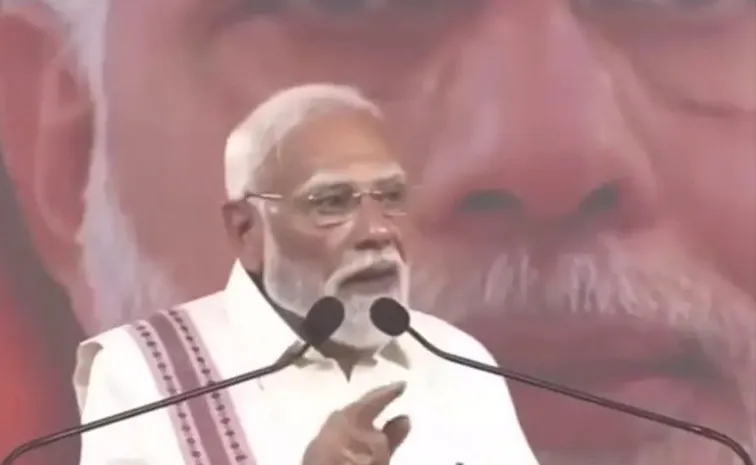 PM Modi's Darker Look in Tamil Nadu Sparks Viral Makeup Debate