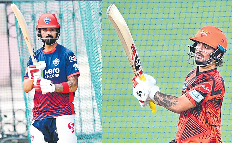 Sunrisers Hyderabad and Delhi Capitals at the Uppal stadium1