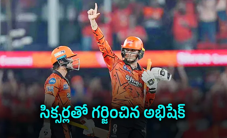 Abhishek sharma 100 Just 47 Balls In IPL Against DC