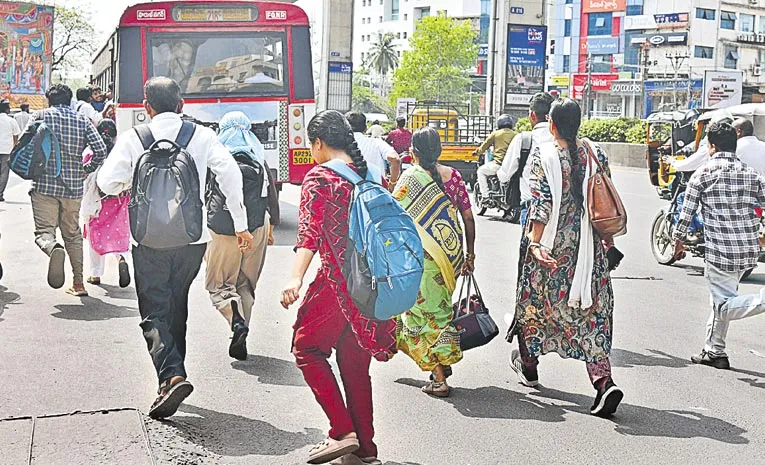 RTC Strike in Telangana Buses