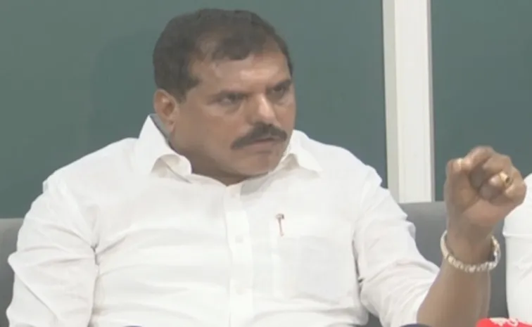 Botsa Satyanarayana Fires On Chandrababu Government