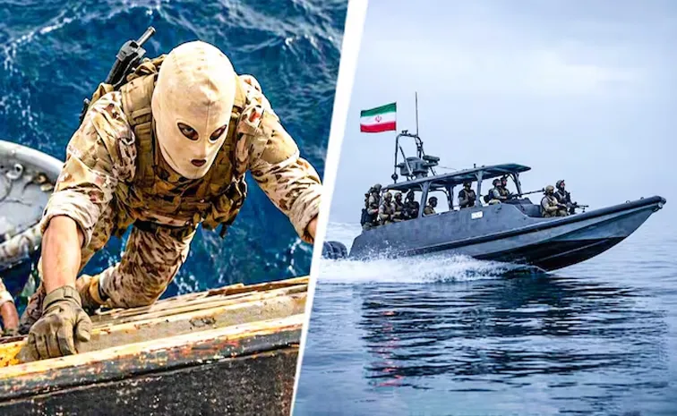 masked Iranian commandos seized India bound ship in Hormuz