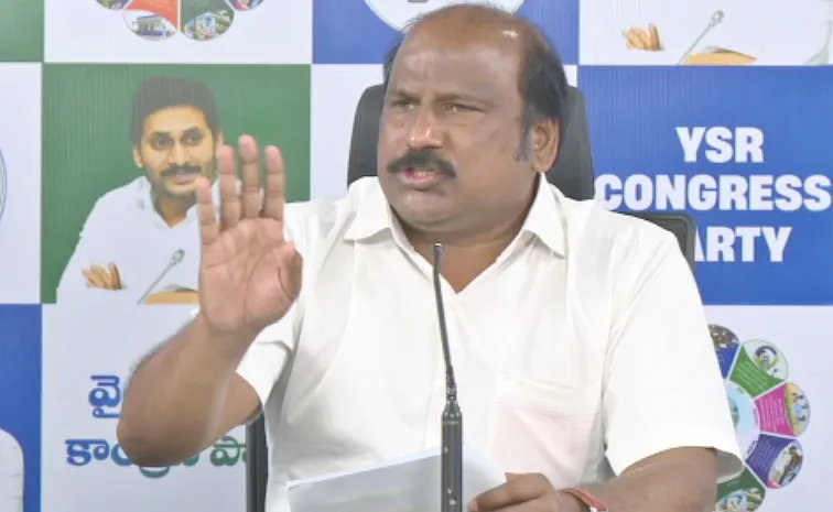YSRCP Leader TJR Sudhakar Babu Slams Chandrababu Naidu