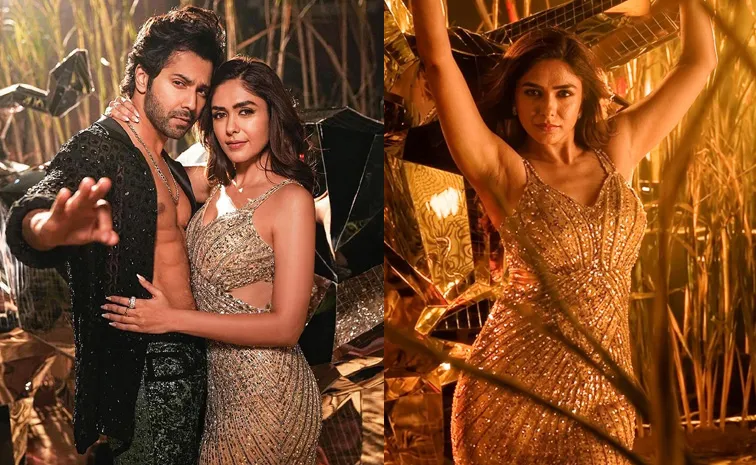 Mrunal Thakur In Wow Song And Details