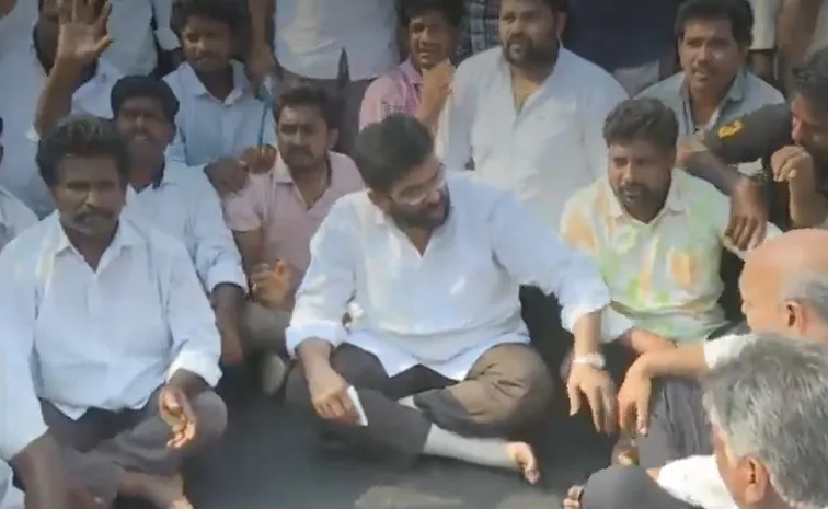 వైఎస్సార్‌సీపీ ఎంపీటీసీ భర్త  నిర్బంధం?..  ఉద్రిక్తత