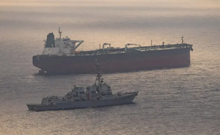 US Navy Intercepts Iranian Ship Amid Strict Blockade