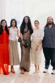 Pop Star Rihanna Joins the Ambani Family for an Intimate Cultural Lunch