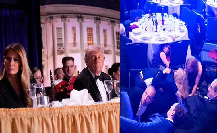 Donald Trump evacuated after gunshots fired at White House