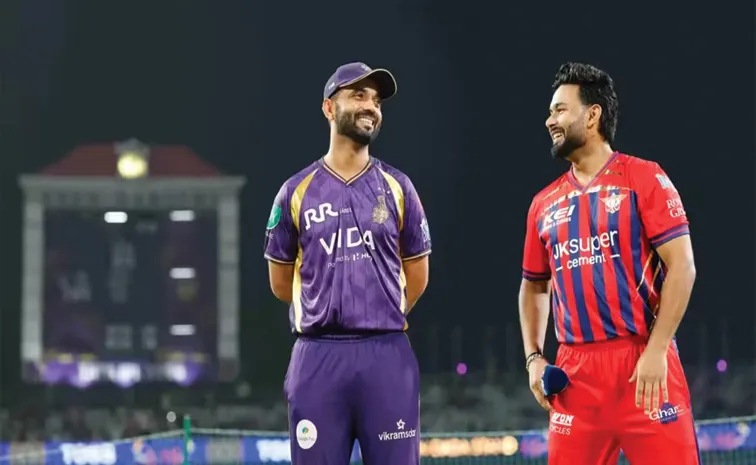 Lucknow Super Giants vs Kolkata Knight Riders Toss update and playing 11