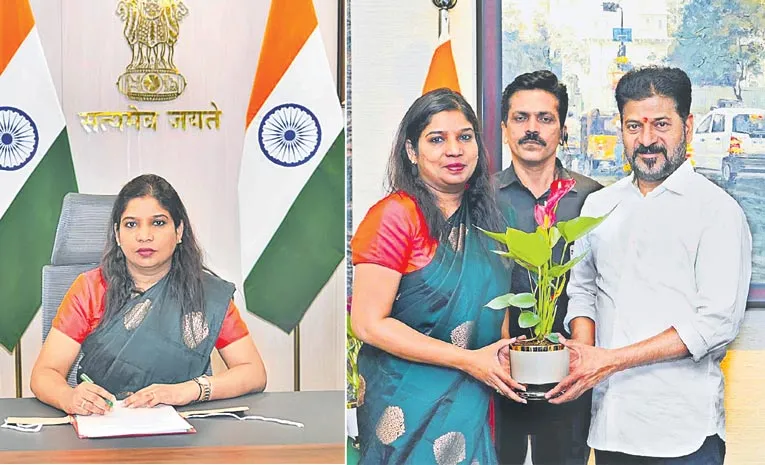 Priyanka Ala takes charge as Hyderabad district Collector