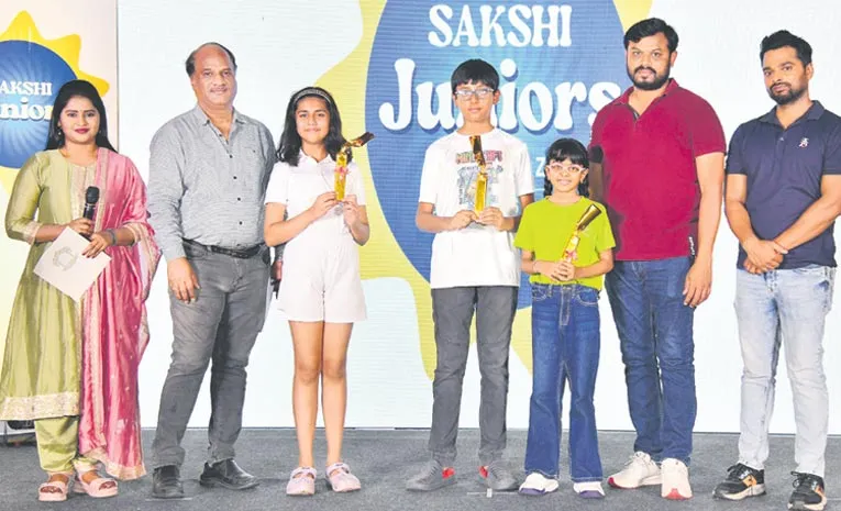 Children Shared Their Thoughts Sakshi Happy Juniors Event 