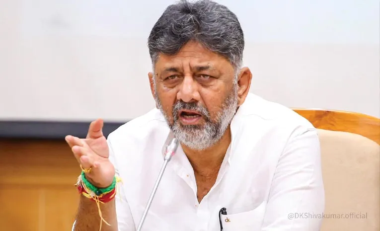 DK Shivakumar Maintains Silence on Politics