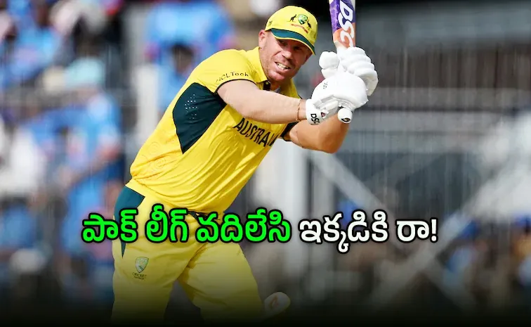 No Need For That: Warner Reply To Fan Asking Him To Leave PSL For IPL2