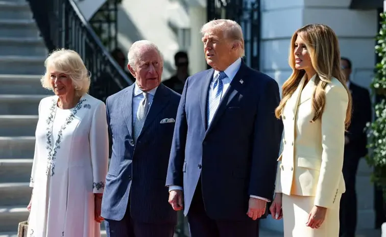 ట్రంప్ కోటకు కింగ్ చార్లెస్: 20 నిమిషాల ప్రసంగంపై ఉత్కంఠ