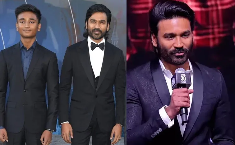 Dhanush Comments On His Son Yatra Career in Movie Industry