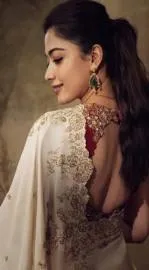 Rashmika Mandanna Stuns In More Than Rs 1 Lakh Silk Saree 