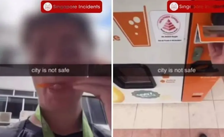 French man charged in Singapore for viral straw licking video