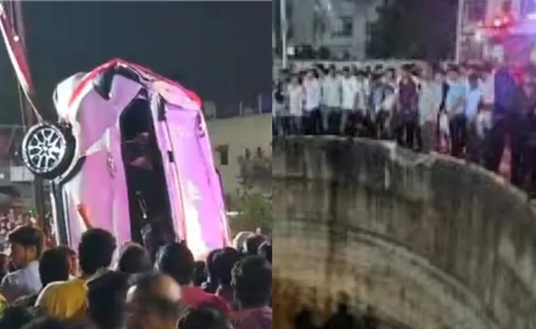 కారు బావిలో పడి ఒకే కుటుంబంలోని 9 మంది మృతి