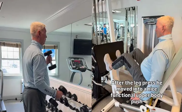 Fitness Trainer Shares Her 90-Year-Old Grandpa's Workout Routine