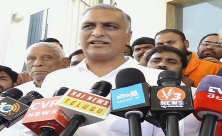 BRS Leader Harish Rao Takes On Revanth Reddy Govt
