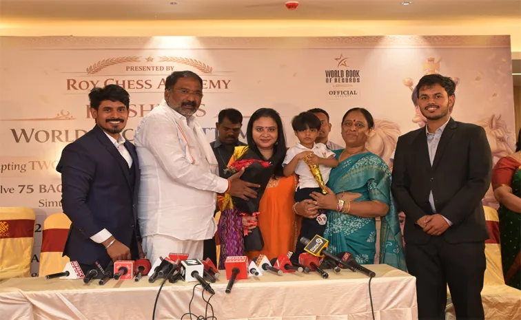 కొండా శ్రేయాన్ష్ మురళీ కృష్ణ పటేల్‌ ప్రపంచ రికార్డు