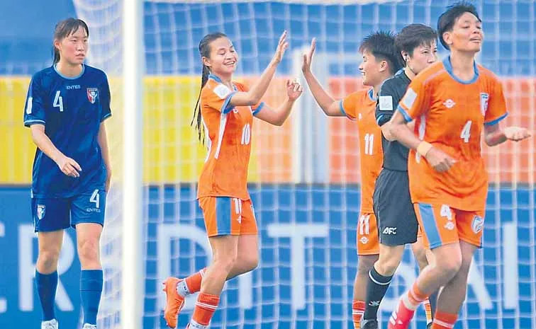 Indian womens team wins first match in Asia Cup Under 20 tournament