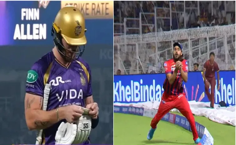 Digvesh Rathi takes controversial catch to dismiss Finn Allen 