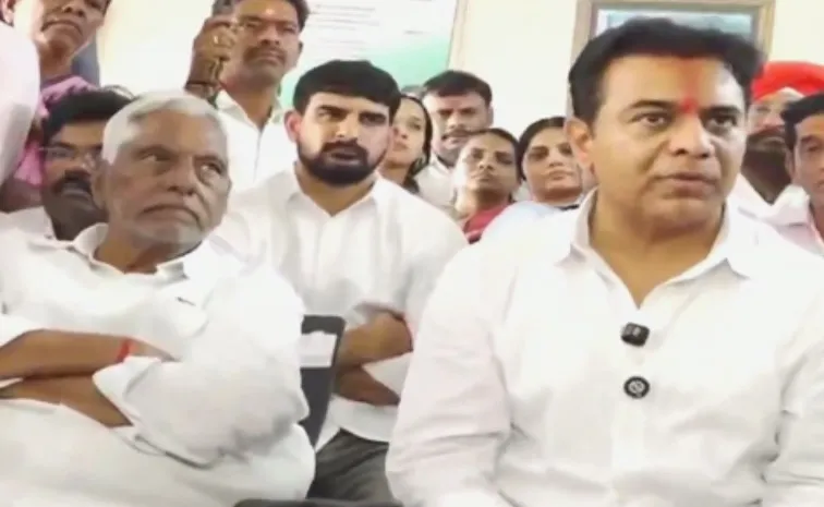 BRS Working President KTR Meets Jeevan Reddy