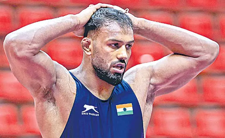 Nitesh wins silver at Asian Senior Wrestling Championship