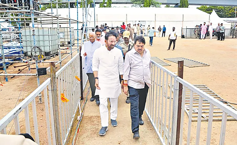 PM Narendra Modi Public Meeting: Secunderabad Parade Grounds Ready