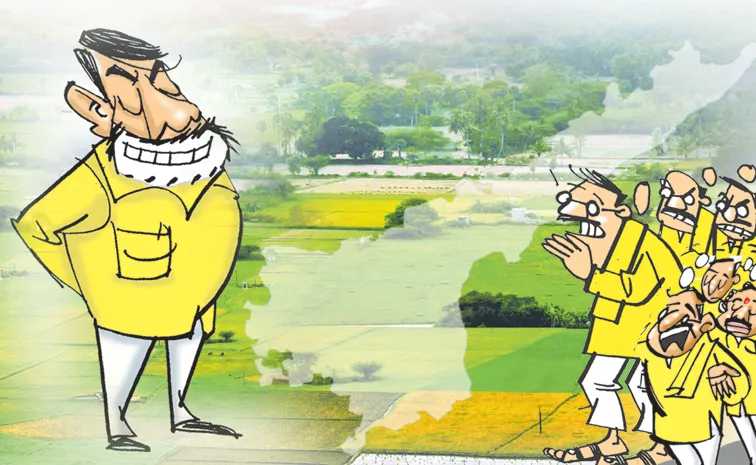 Farmers anger at CRDA, Chandrababu Govt allocating plots through lottery