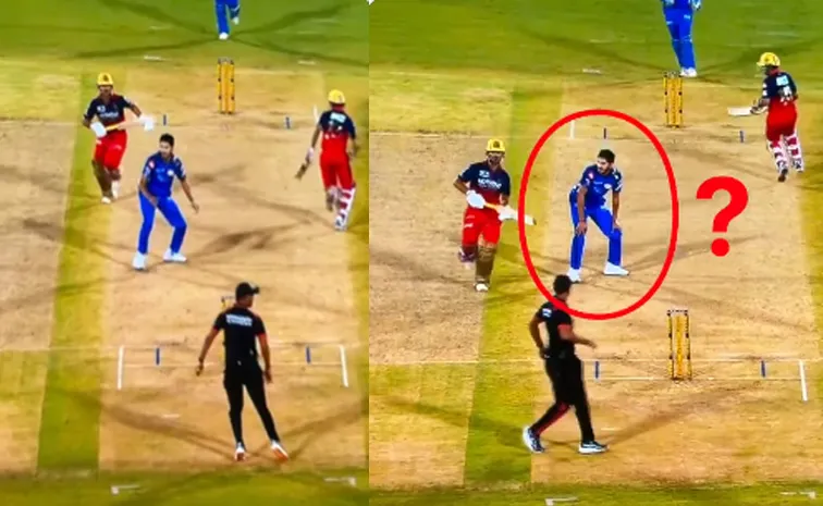 Raj Bawa Actions Last Over-Fans Troll RCB vs MI Match Completely Fixed 