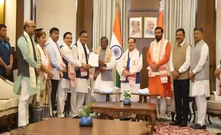 Himanta Biswa Sarma officially appointed Assam CM