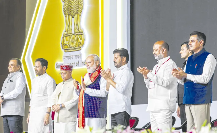 PM Modi pledges increased support for Telangana development