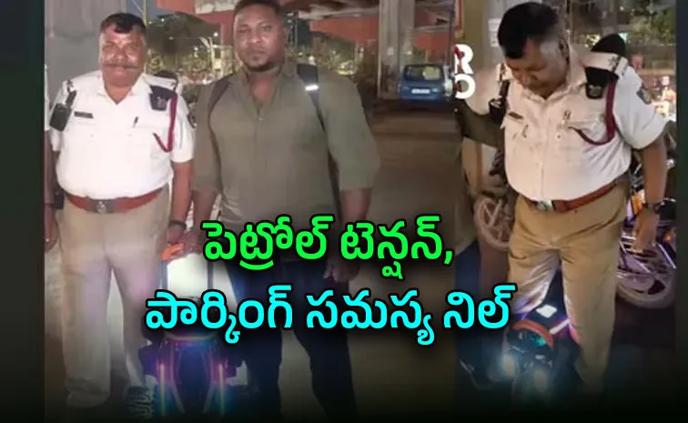 Bengaluru mans electric unicycle leaves traffic cop curious