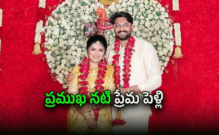 Actress Raveena Ravi Marries Director Devan Jayakumar