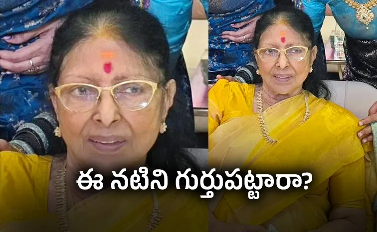 Telugu Senior Actress Sarada Latest Pics Details