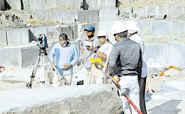 Mines Officials Conduct Surprise Raids on Granite Quarries Owned by Buchepalli Sivaprasad Reddy