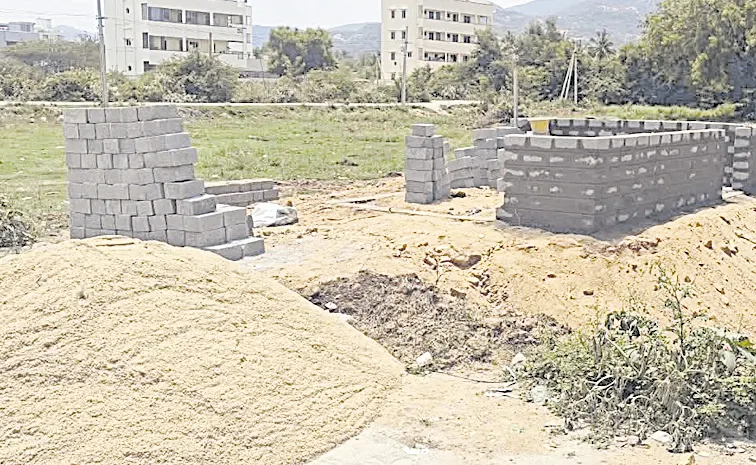 Illegal Constructions in Pudipatla
