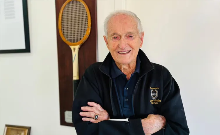 Australian Tennis Legend-Mal Anderson Dies Aged 91