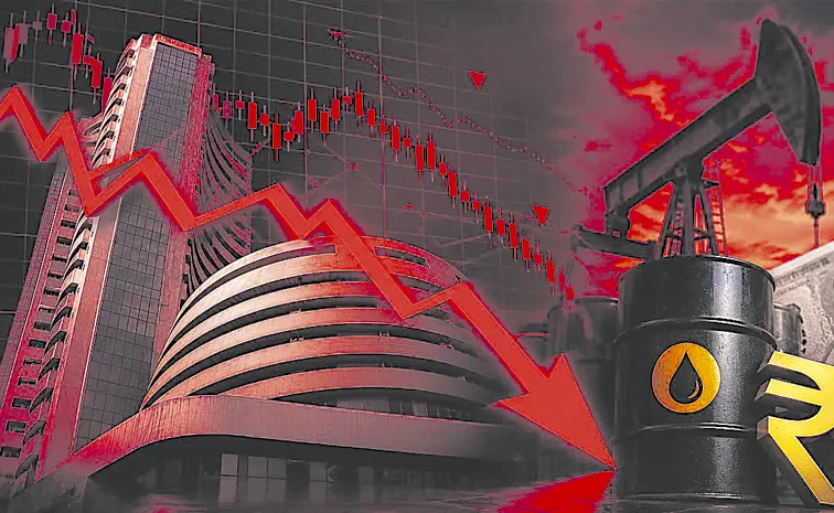 Stock Markets: Sensex Crashes 1456 Points and Nifty Slides 436 Amid Oil Surge and Rupee Weakness