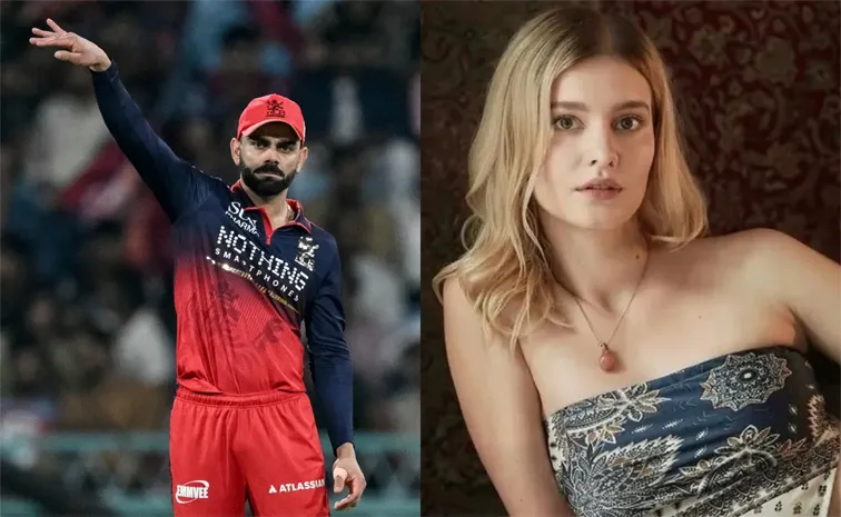 కోహ్లీపై కుట్ర.. బాంబు పేల్చిన జర్మన్‌ మోడల్‌!