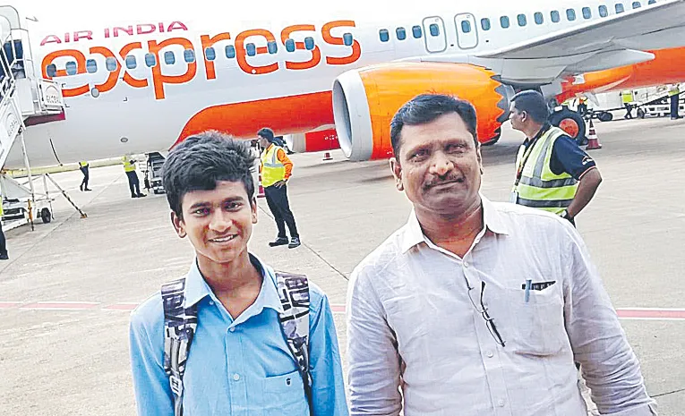 మాటిచ్చాడు.. విమానం ఎక్కించాడు 