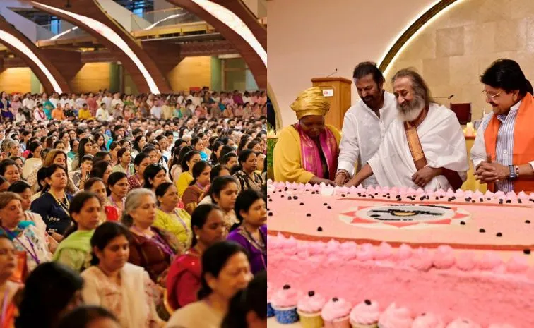 లక్షలాది మందితో ‘‘గురుదేవ్‌తో ప్రపంచ ధ్యానం” కార్యక్రమం