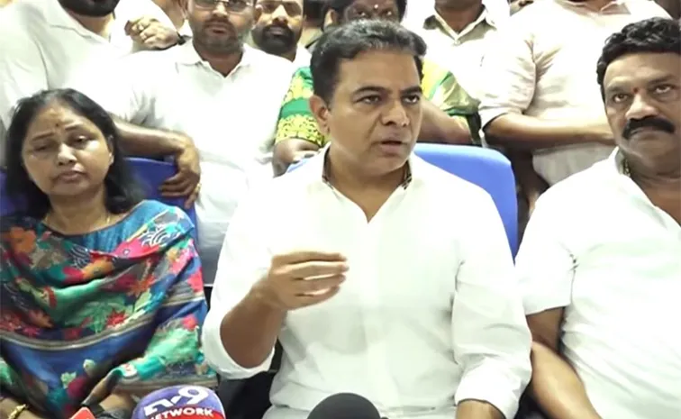  KTR visited Sanatnagar Tims Hospital