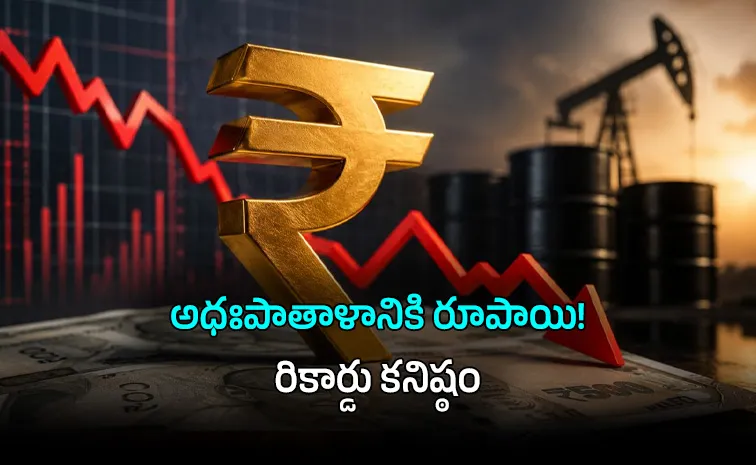 Indian Rupee Crashes to Record Low 96 Against Dollar Oil Shock